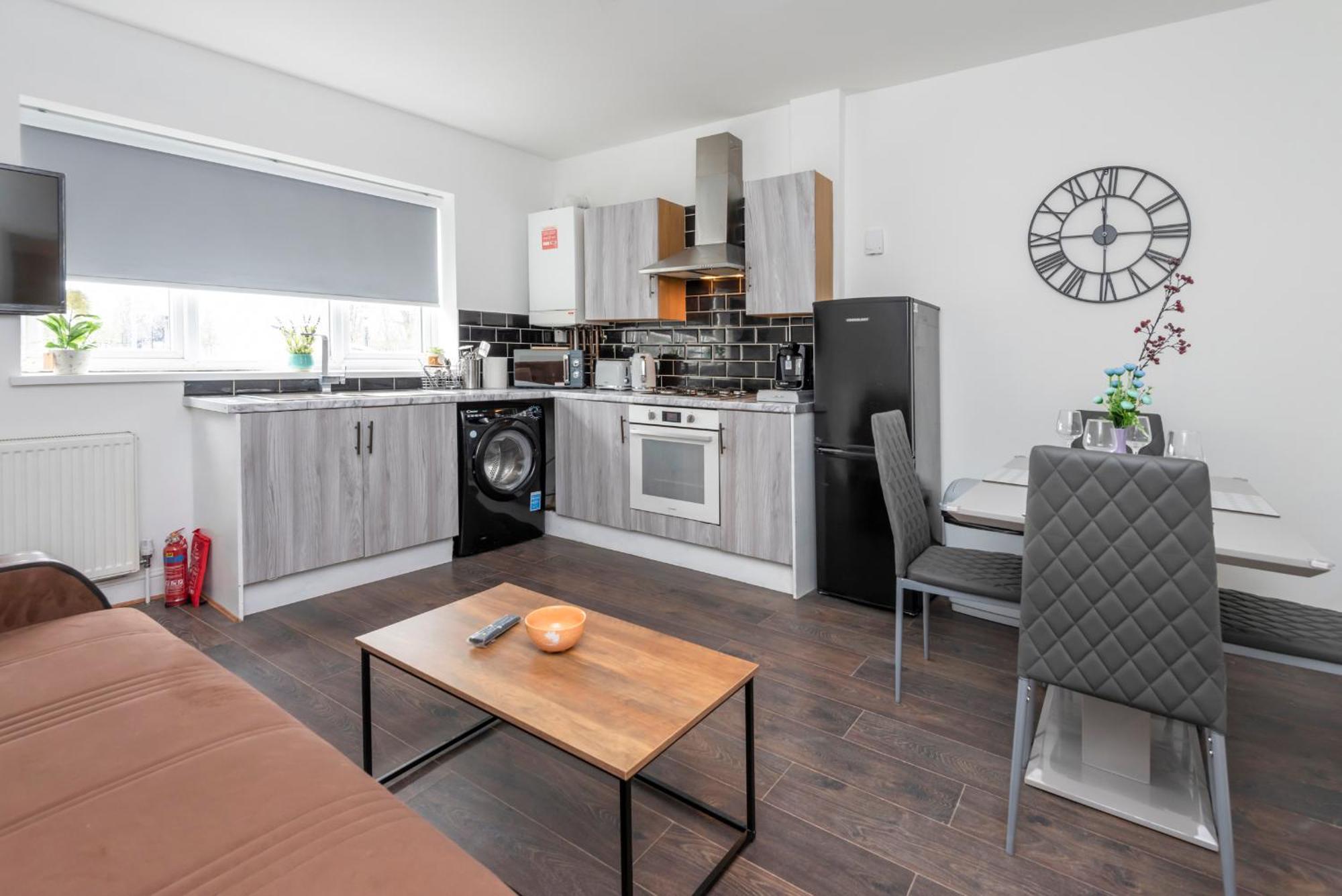 Modern Family Home W/Wi-Fi, Netflix, Self Check-In London Eksteriør billede